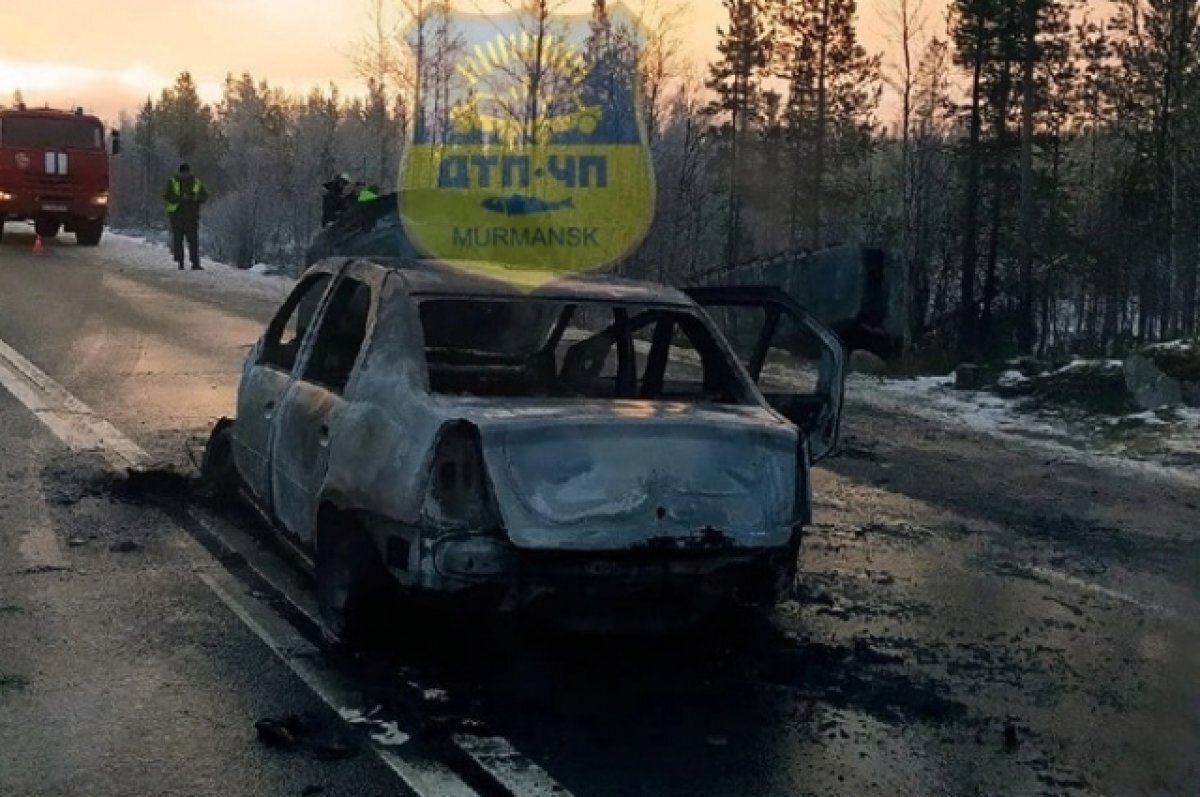    В ГИБДД уточнили подробности ДТП между Кильдинстроем и Шонгуем