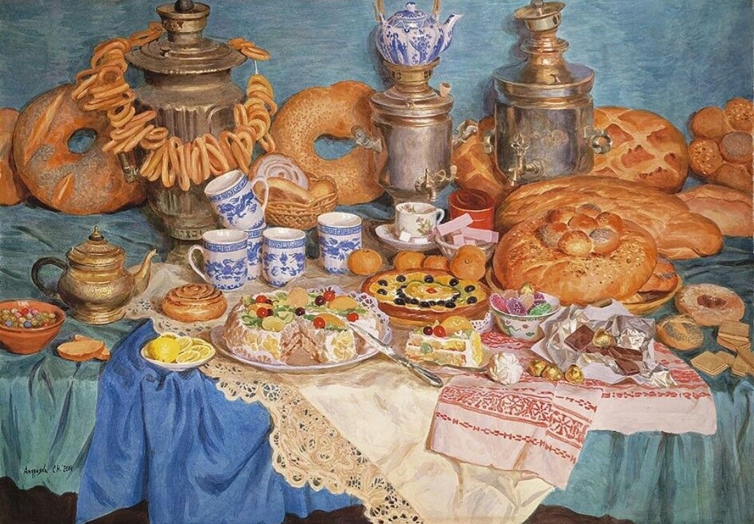 Андрияка Сергей художник самовар