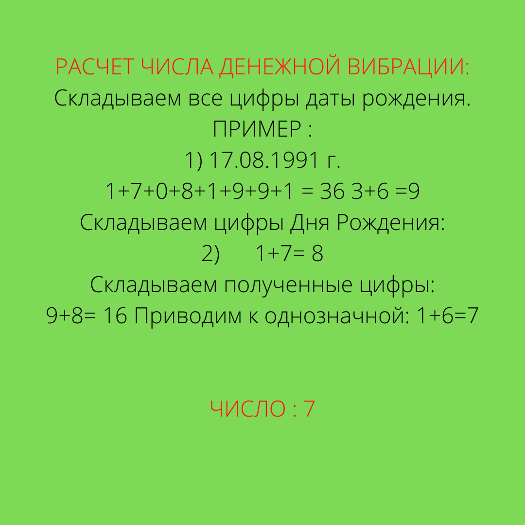 Для этого возьмем  вашу дату рождения. В таблички все понятно расписано шаг за шагом.
