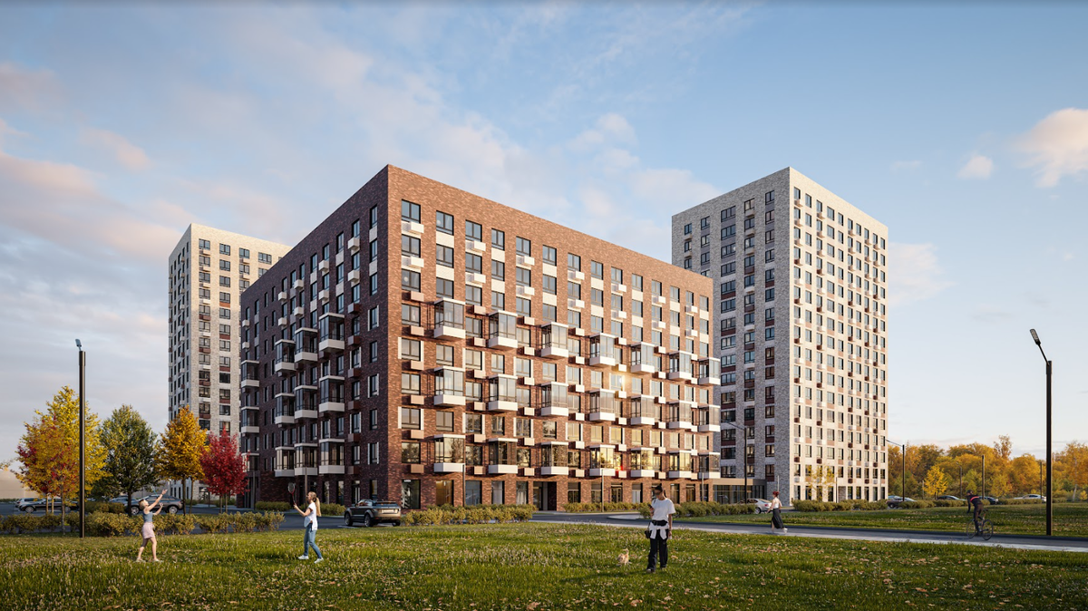 3D-визуализация проекта «Зея парк»