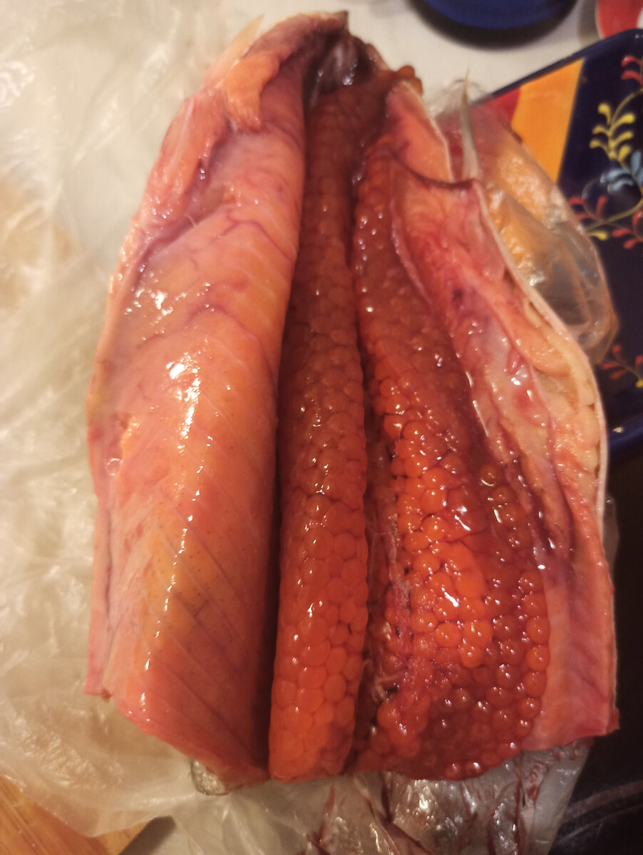 Рыбка оказалась с икрой!