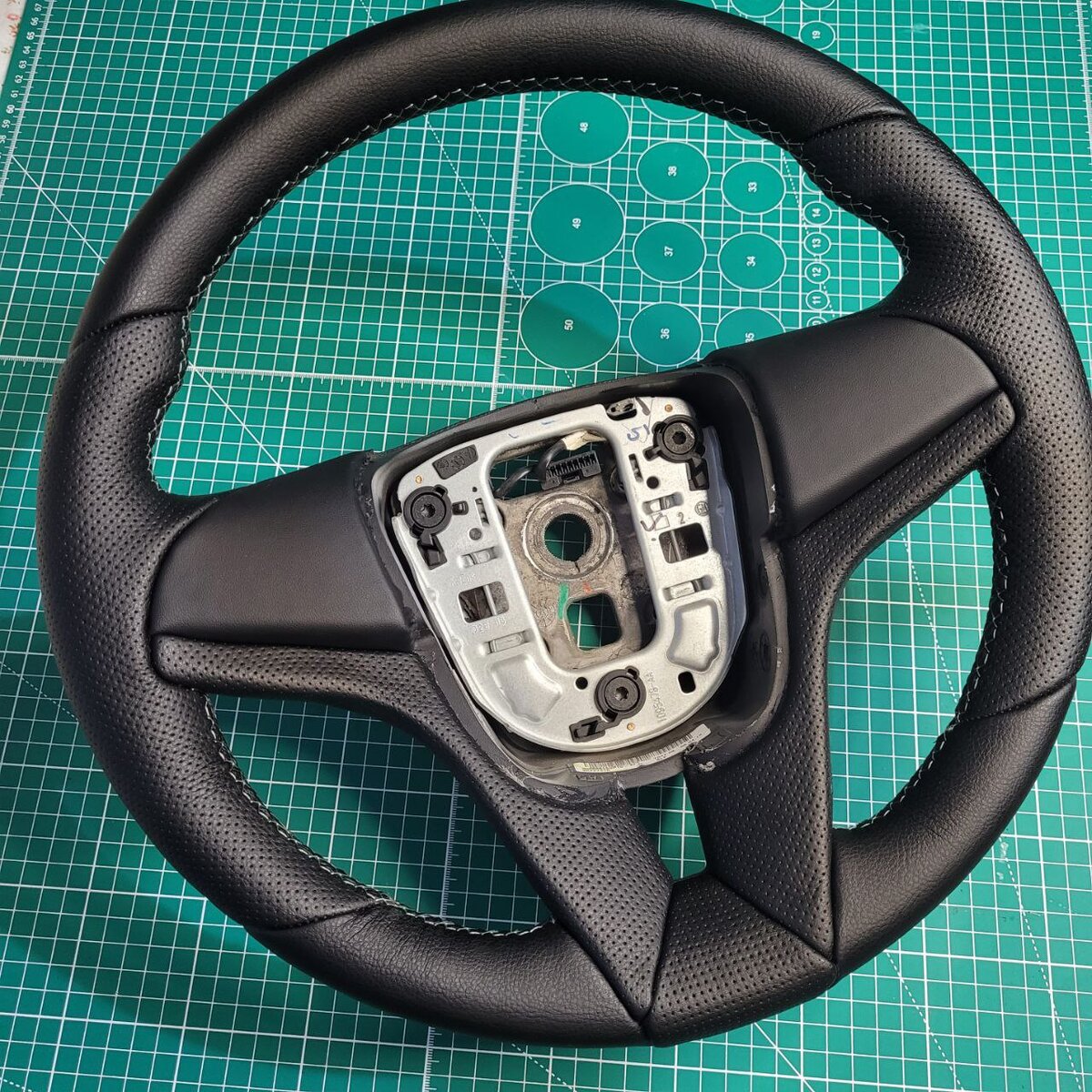 Перетянутый руль на Шевроле Круз-Авео