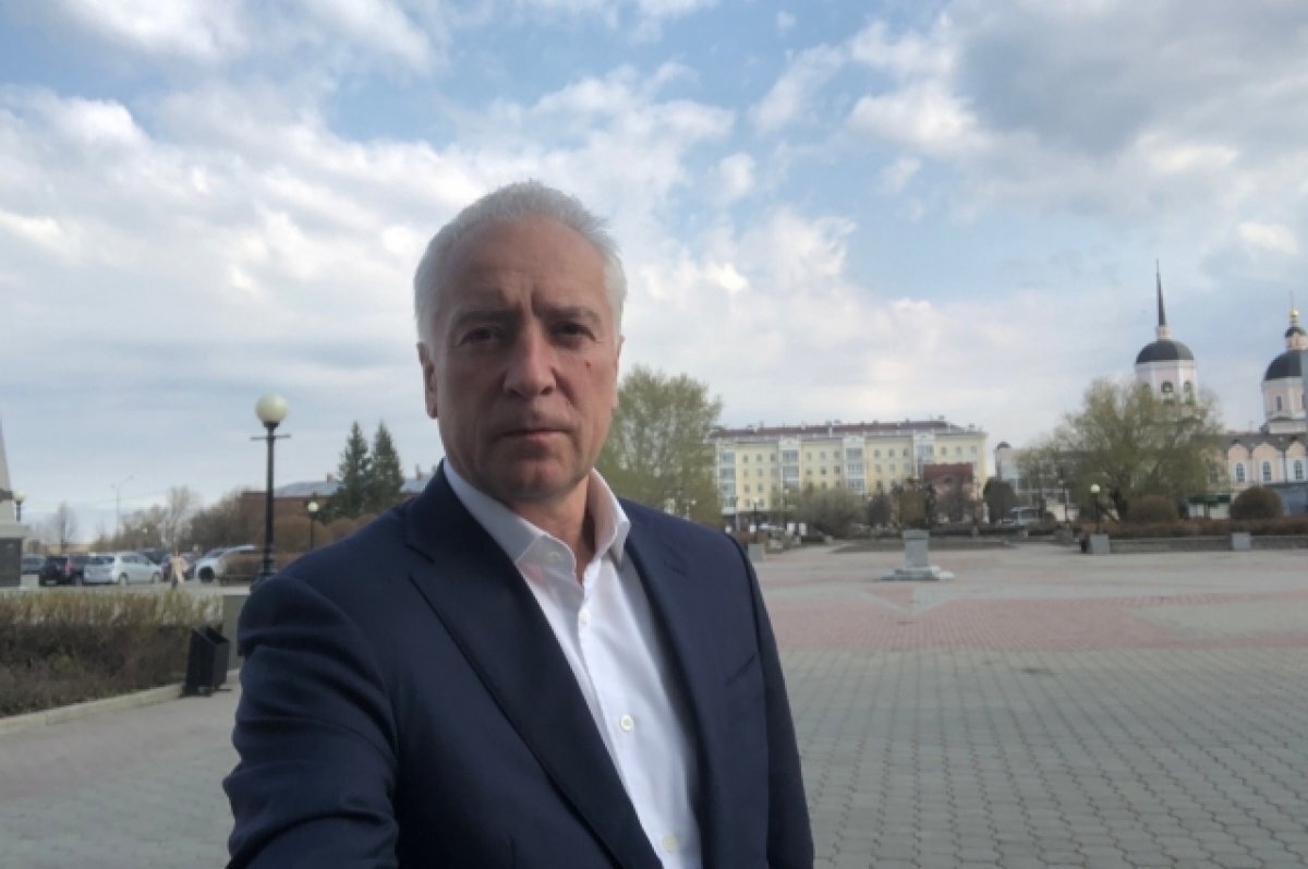    Владимир Мазур записал видео с обращением для томичей