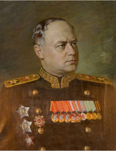Адмирал Исаков. Художник Аккуратов Константин. Источник https://wwii.space