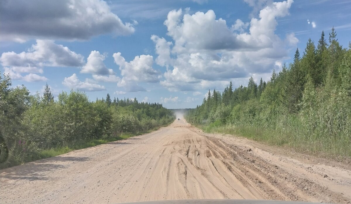 Немножко вязкие участки справа) В дождь можно застрять.