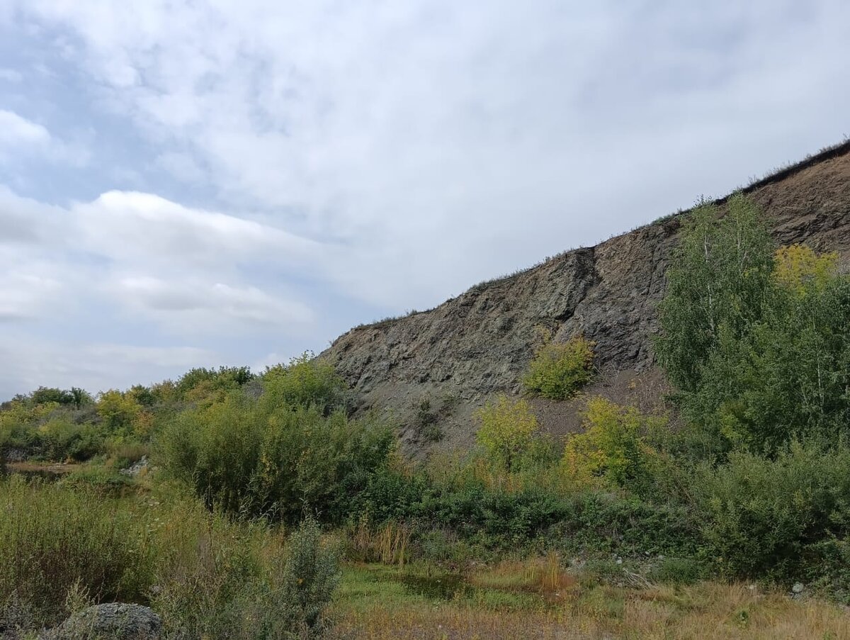 Промоина в горах