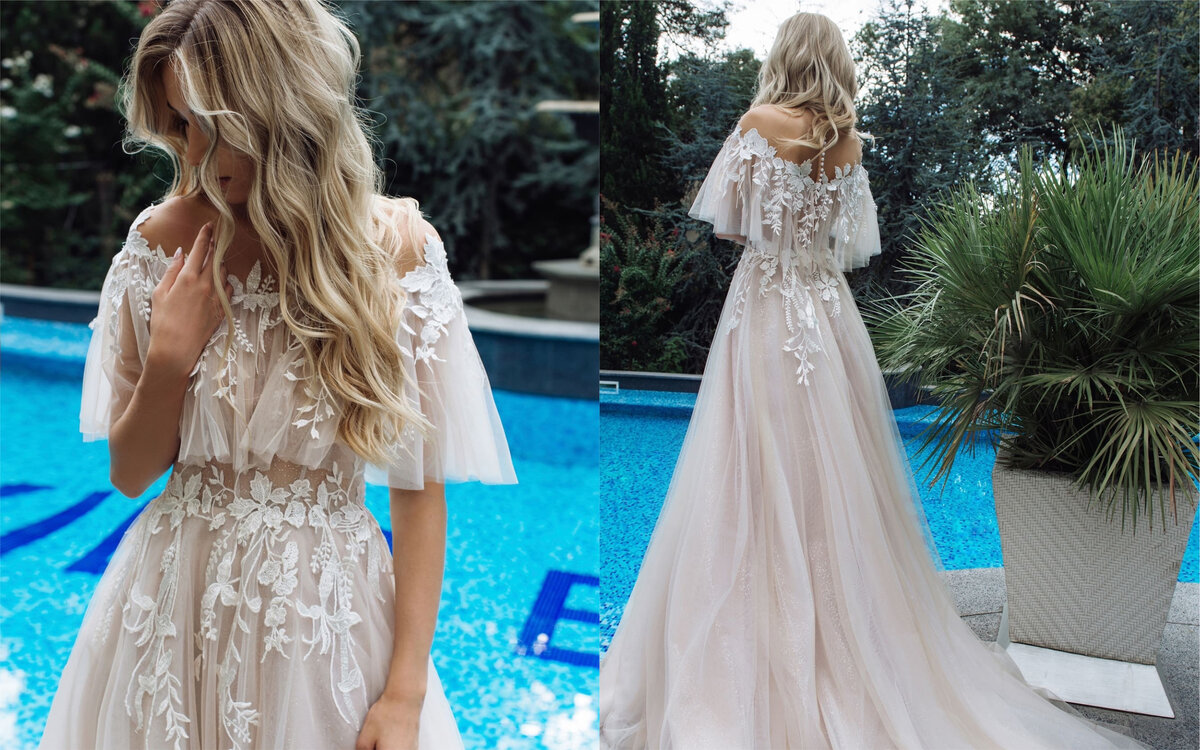 Свадебное платье из каталога свадебного салона "Валенсия" 