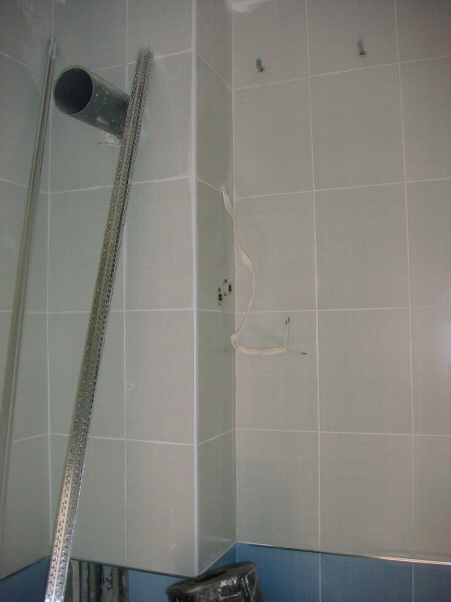 Недоделки в санузле 