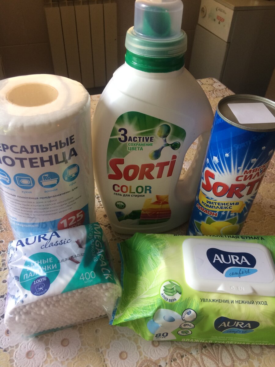 Бытовая химия и средства гигиены