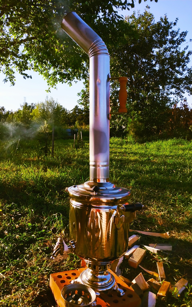 Самовар на дровах