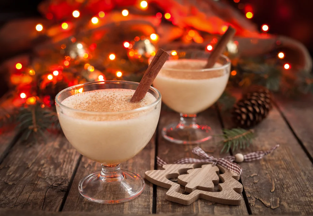 Рождественский напиток Egg nog