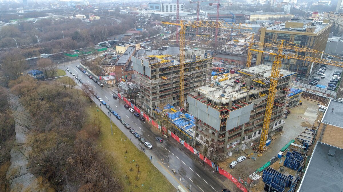 ЖК Талисман на Дмитровском (декабрь 2019)