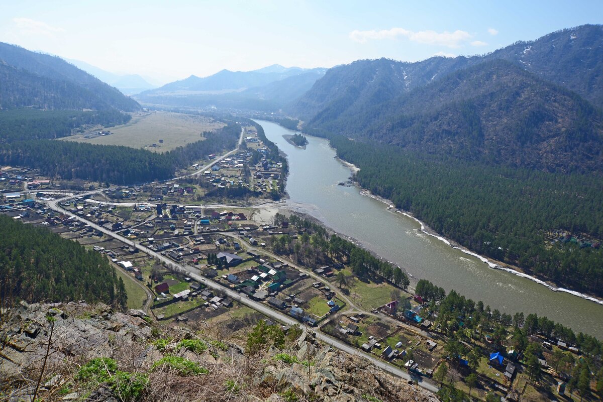 Село Узнезя Чемальский район Алтай