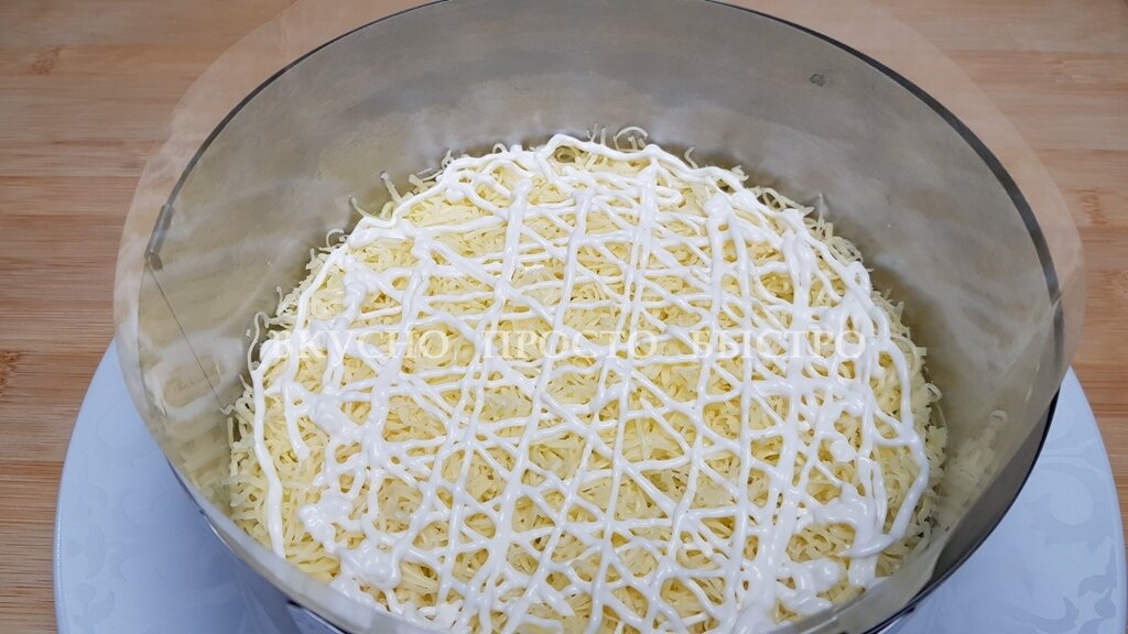 Салат Грибная поляна. Вкусный и простой в приготовлении салат на праздничный стол
