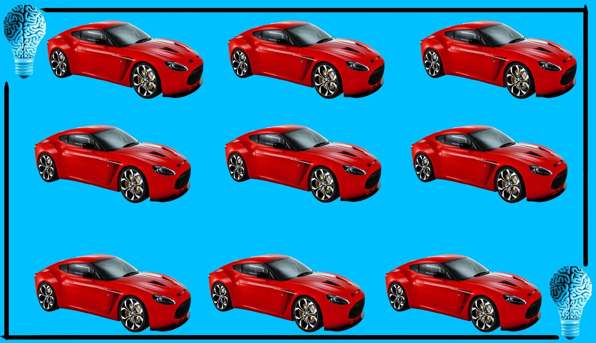 Тест на внимательность. Авторская картинка.