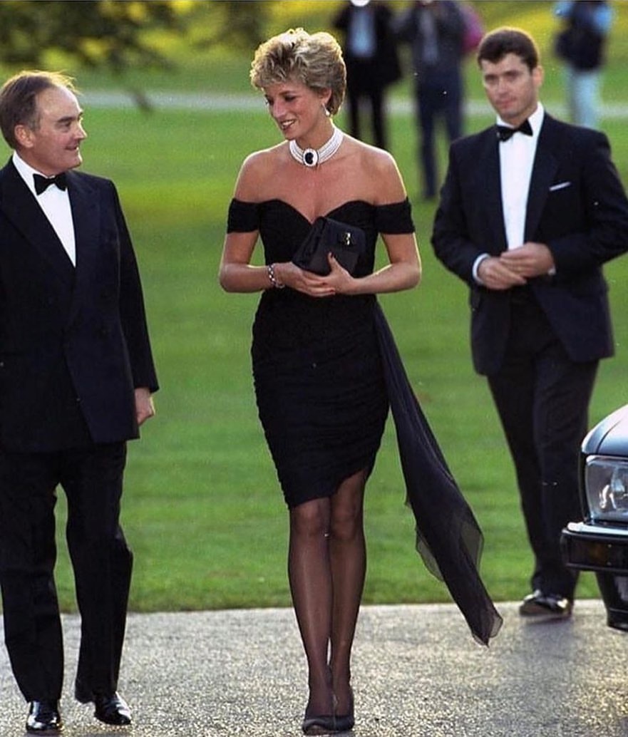 Черное платье Принцессы Дианы