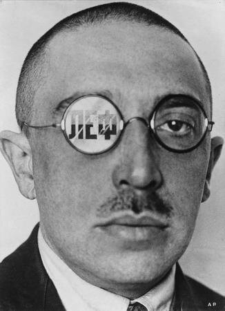 Александр Родченко, «Портрет Осипа Брика», 1924.