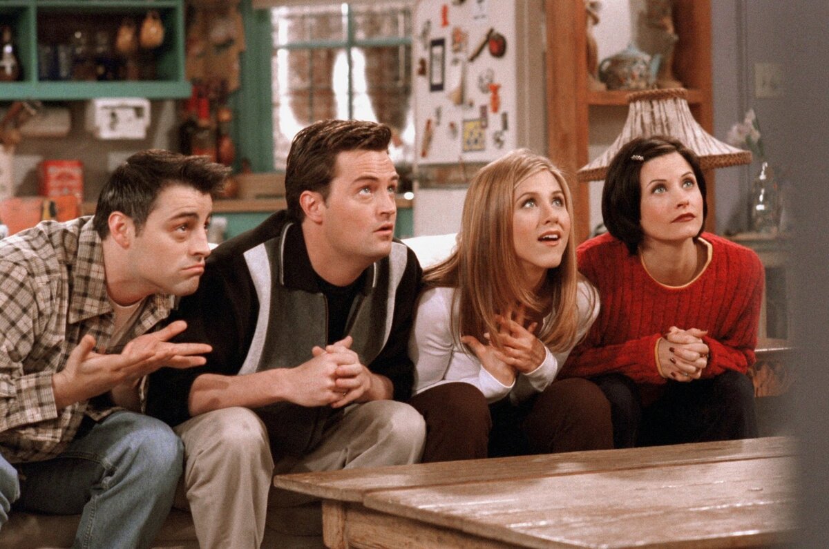 Популярный многосезонный сериал "Friends"