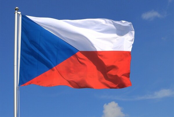 Флаг Чешской Республики.