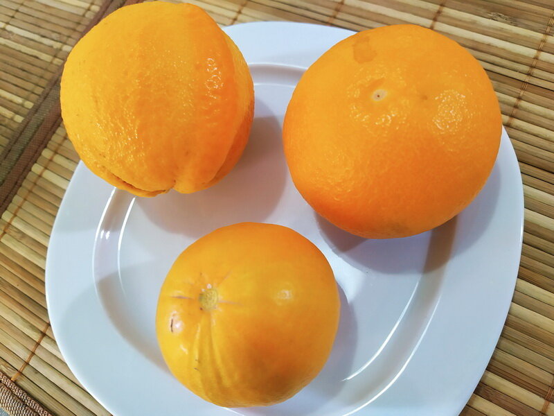 Капыджи порадовал ребёнка)). Пусть и не такие отборные и ровненькие, как в супермаркетах.