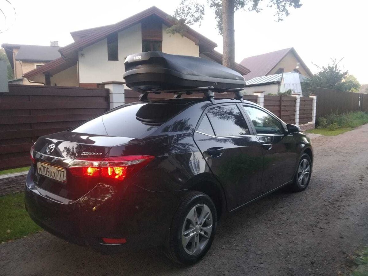 Бокс на крышу Тойота Королла