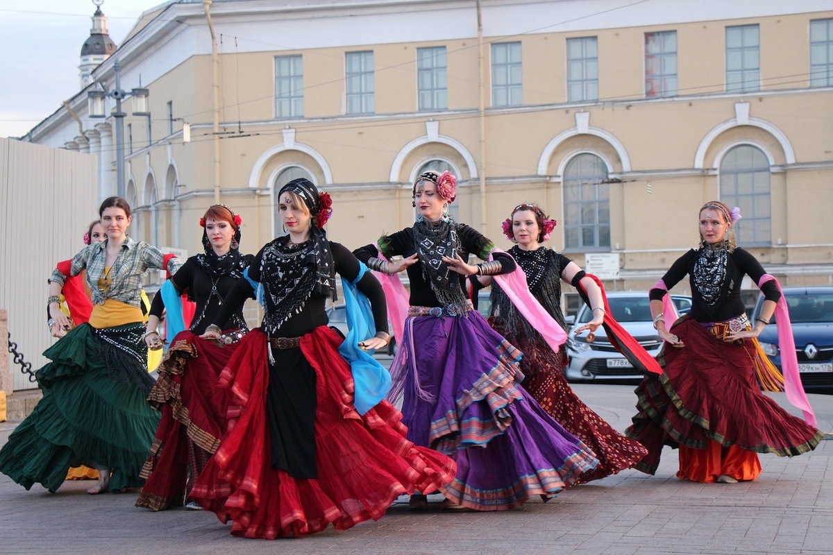 Sirin tribe на International Dance OpenAir на Стрелке Васильевского острова