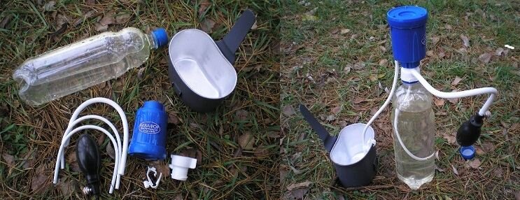 Фильтр Аквафор отлично подходит для походов и путешествий. При помощи данного фильтра вы сможете отфильтровать речную или дождевую воду. Для безопасности, перед употреблением прокипятите водичку.