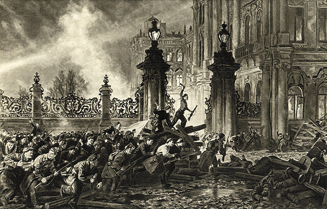 А был ли штурм Зимнего дворца на самом деле?