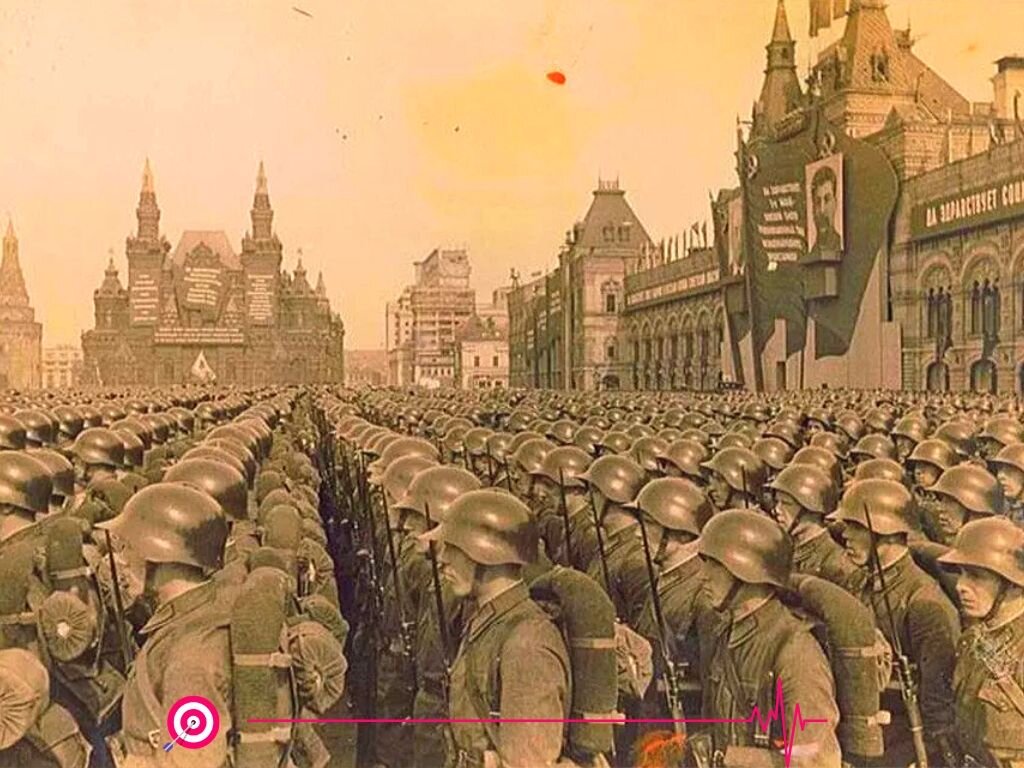 Парад 1 мая 1941 г.