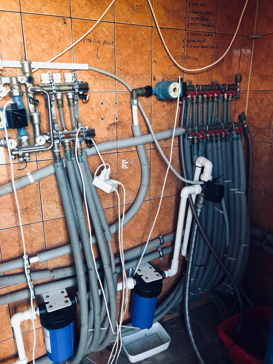 Наша бойлерная. Фото автора. 