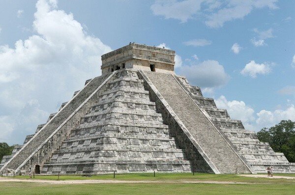 Так выглядит одно из сооружений в древнем городе Майя