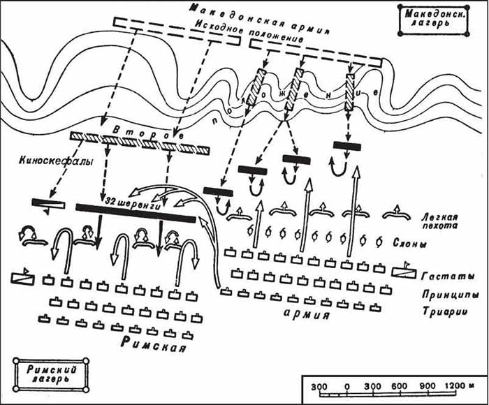 Схема Битвы при Киноскефалах