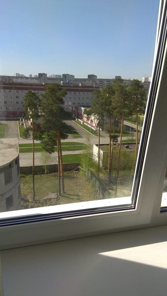 Вид из окна больницы, фото автора