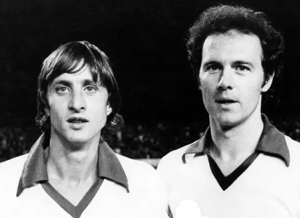 Йохан Кройф и Франц Беккенбауэр в «Нью-Йорк Космос» 