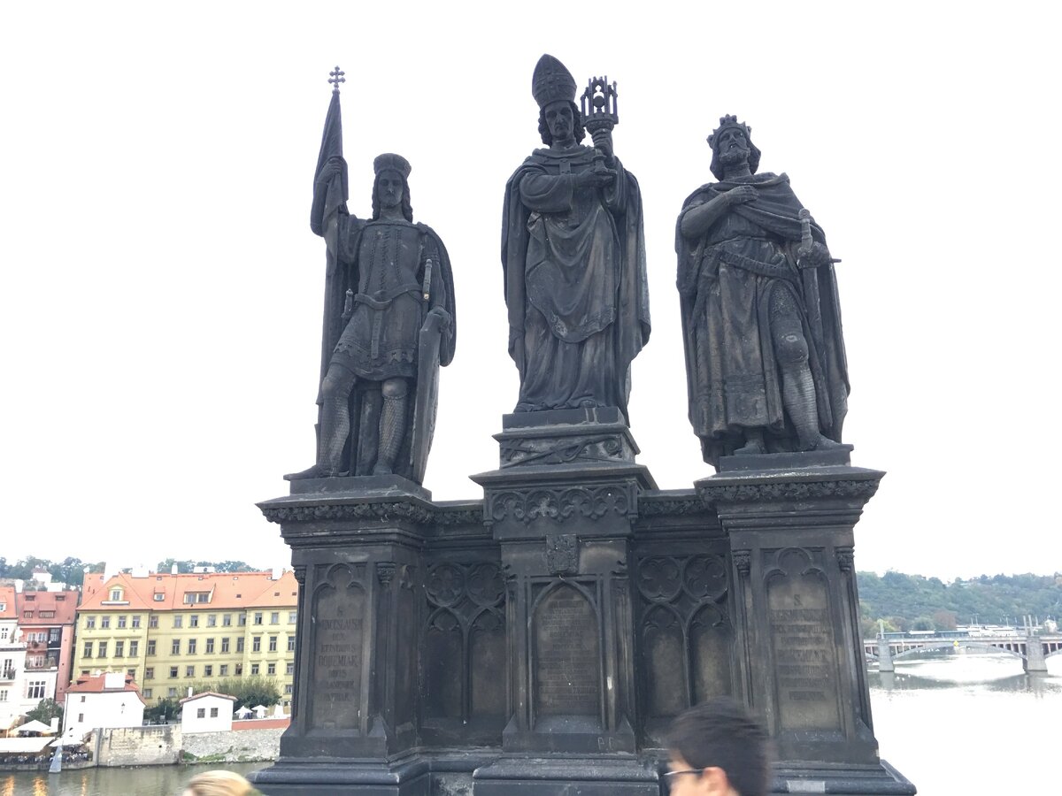 Европа город Прага Карлов мост 