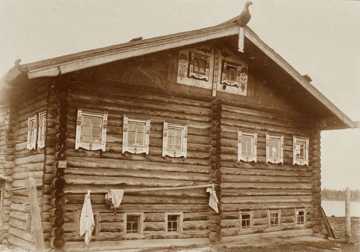 Русская деревня на фото Н. Зыкова