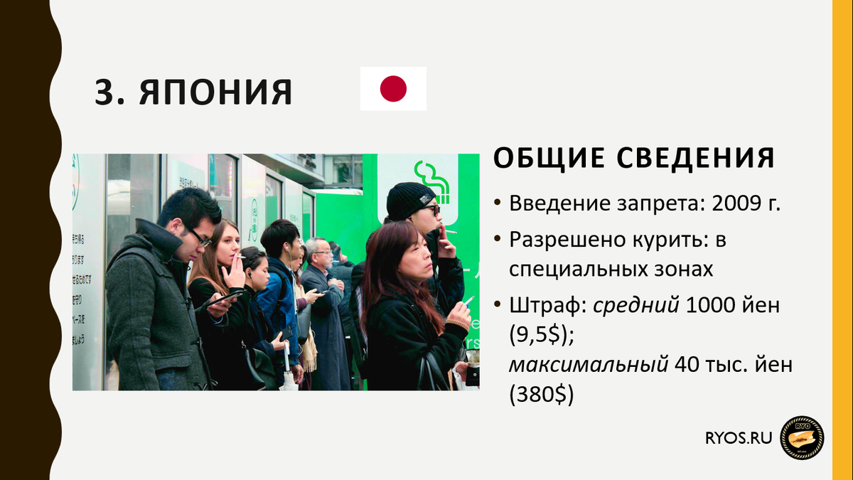 Страны с самыми жесткими запретами на курение | Российский табачный журнал  | Дзен