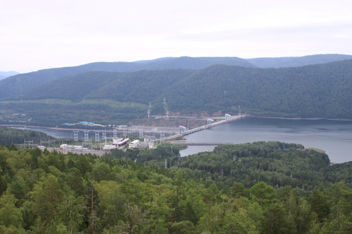 Енисей, Красноярская ГЭС