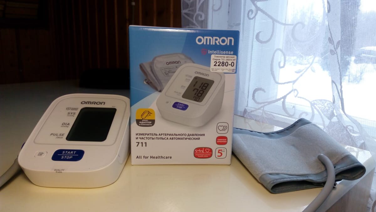 Тонометр модель 711 (НЕМ-8712-СМ2)