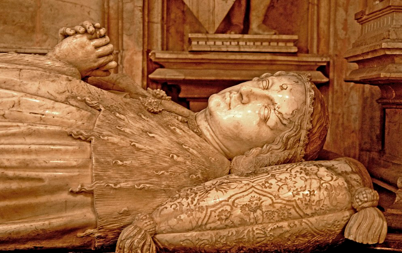 Первая жена Филиппа II Маргарита де Бурбон