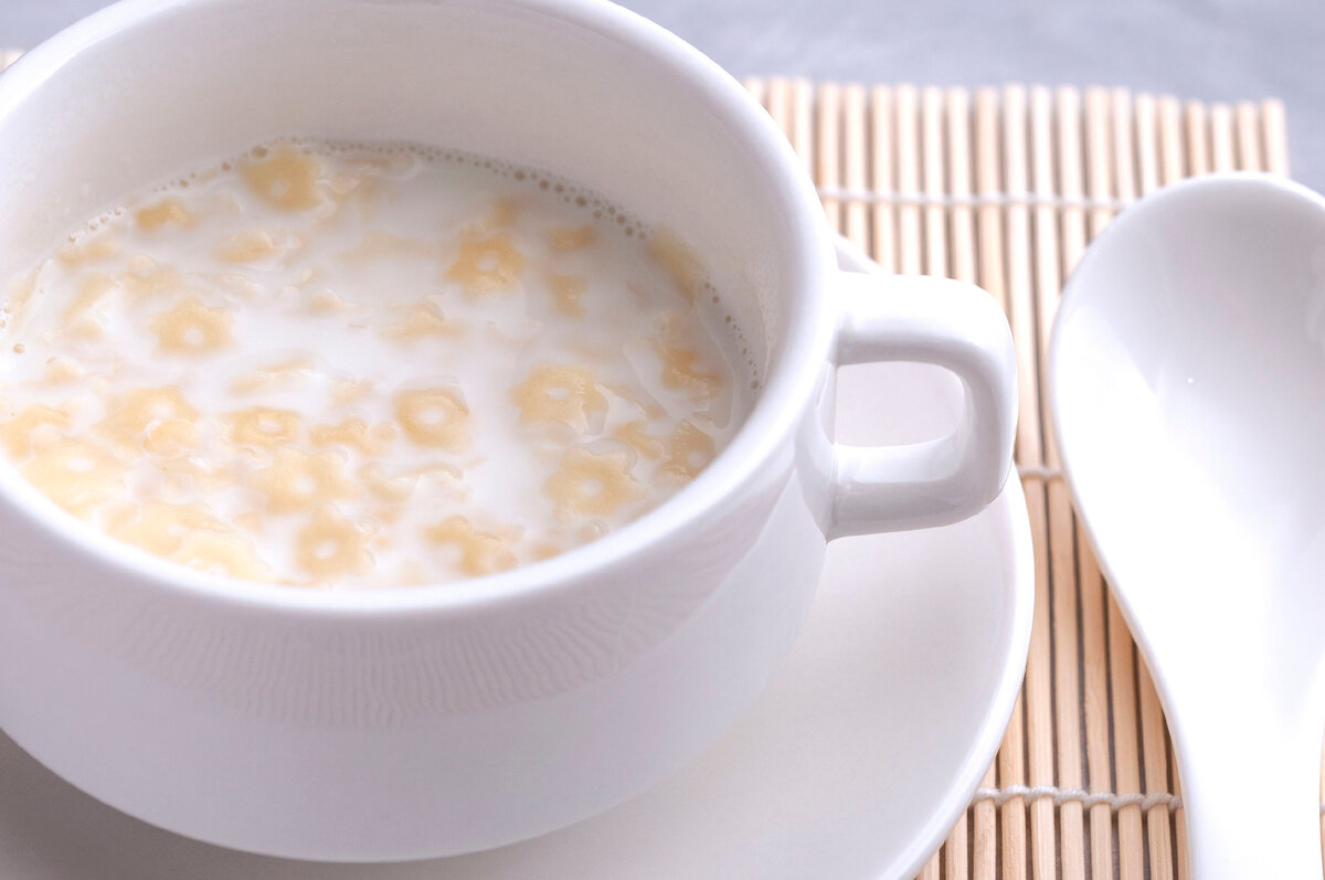 Молочный суп с вермишелью без глютена
