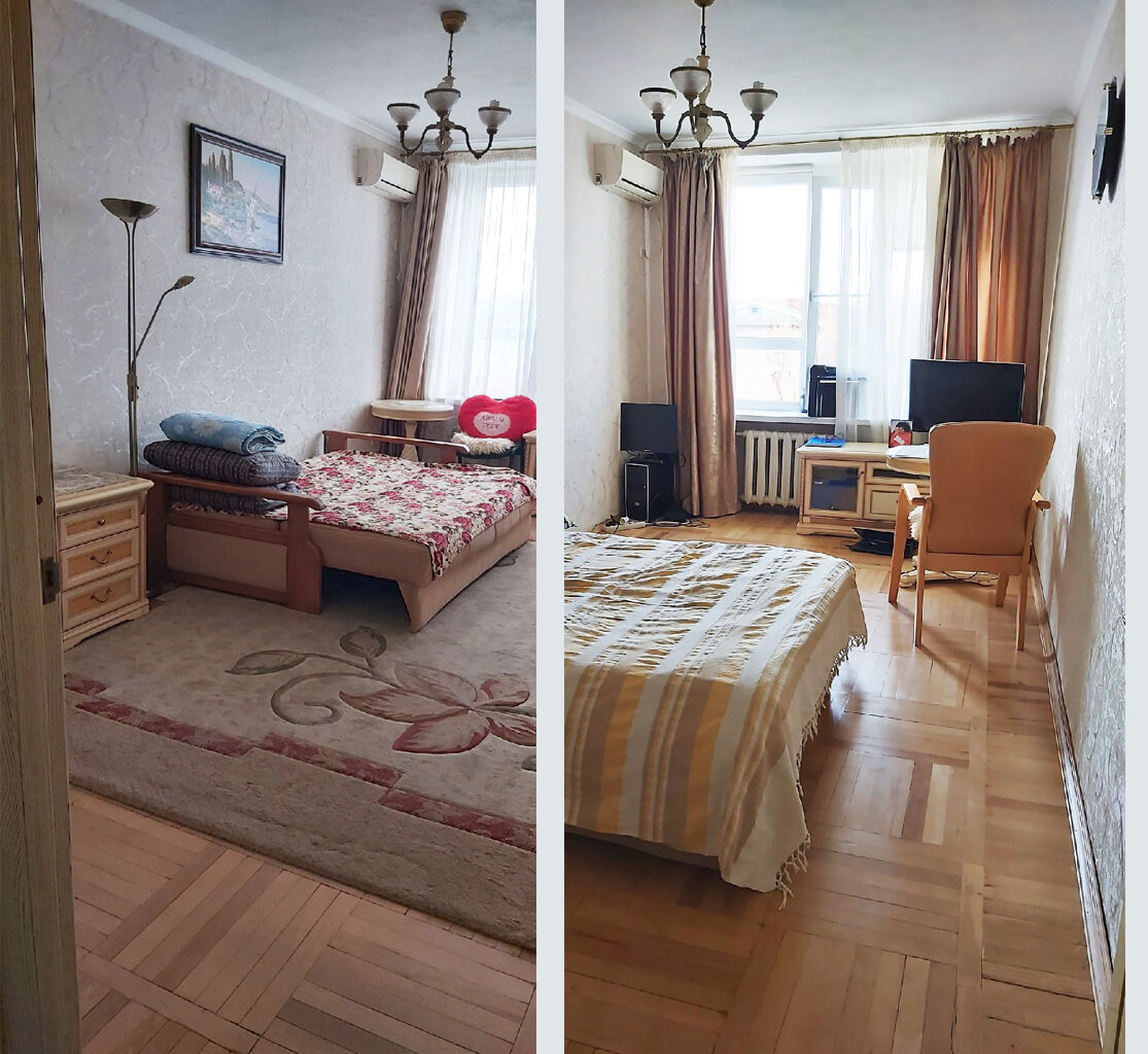 Не большая уборка и перестановка в квартире.