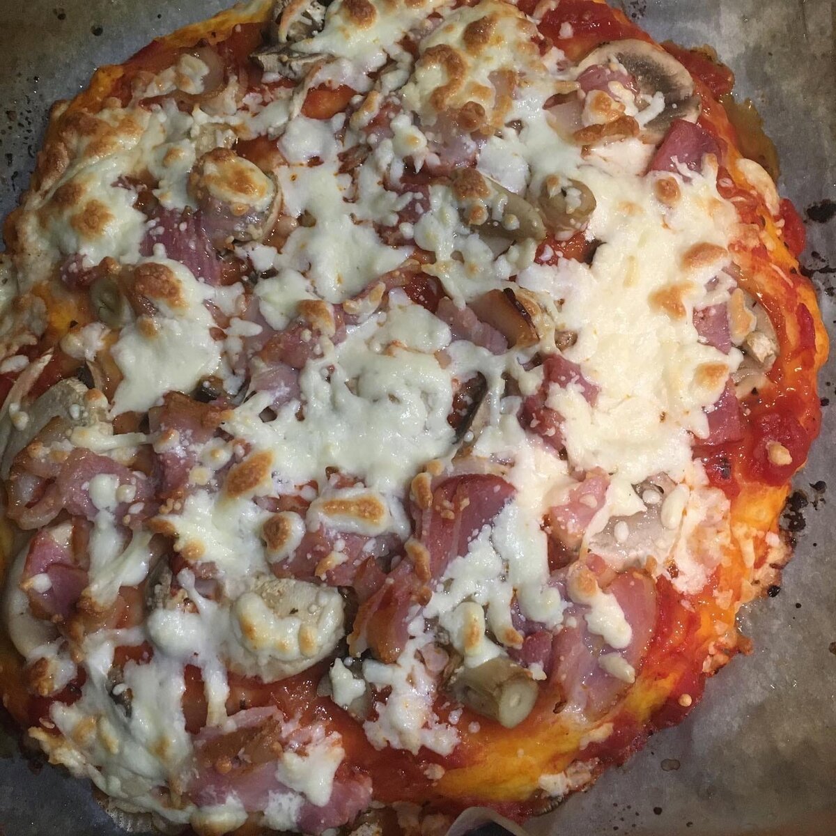 пицца которую я вытащил из печки