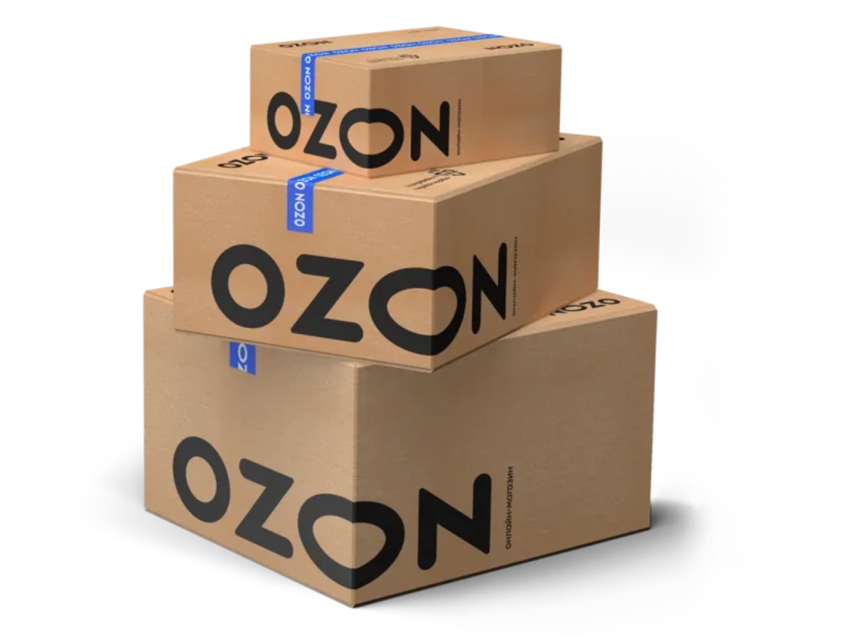 Коробка OZON. Коробки Озон на прозрачном фоне. Коробки на складе Озон. Озон доставка.