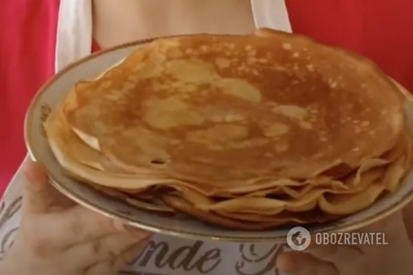 Готовые блины