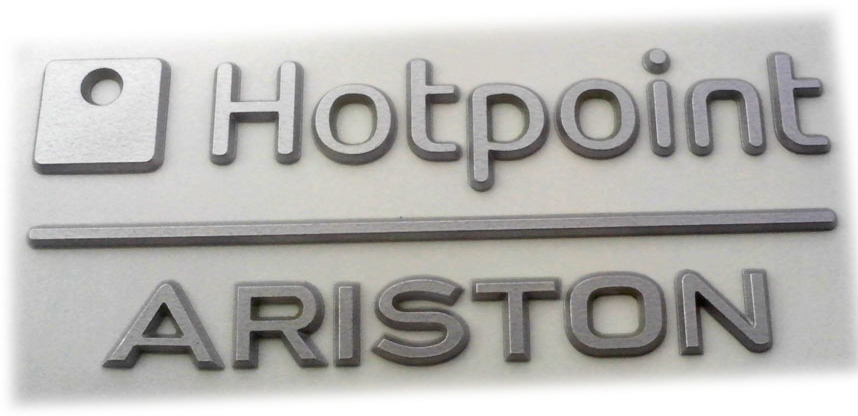 Щильдик на матовом материале, плоский верх