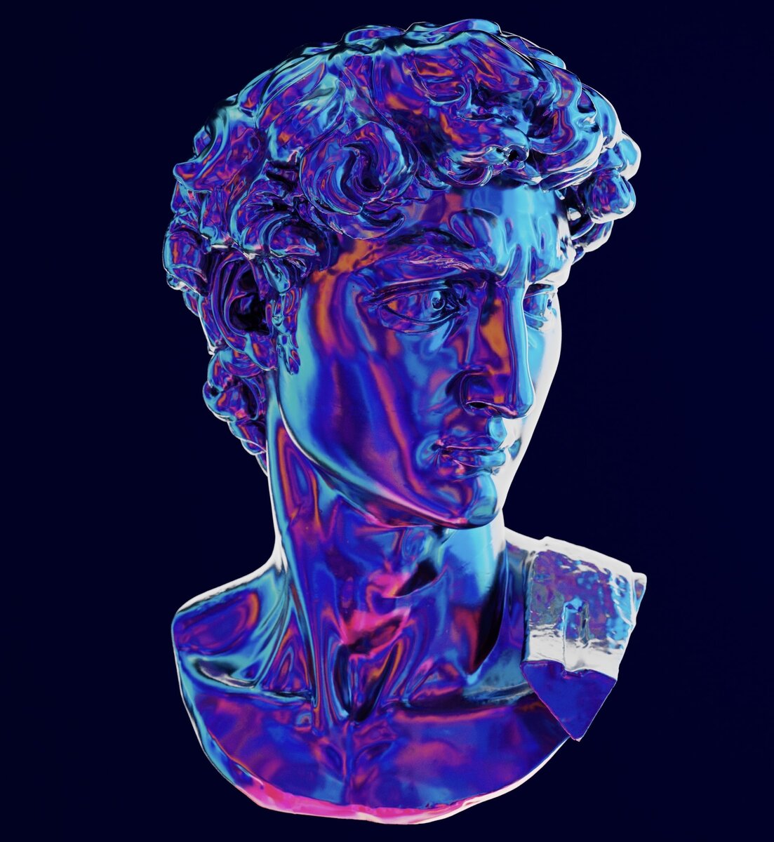 Пример того, как может выглядеть NFT (но в большинстве случаев эти картинки весьма примитивные, зато цепляют взгляд и остаются в памяти)