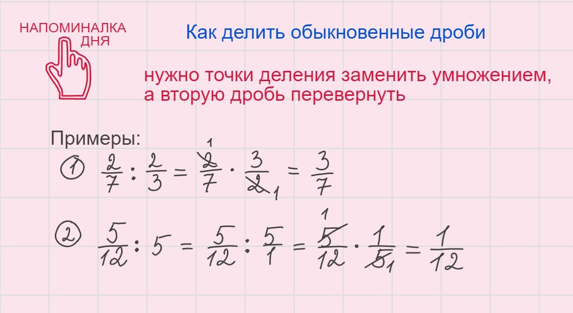 Как складывать и вычитать обыкновенные дроби. Как складывать и вычитать обыкновенные дроби