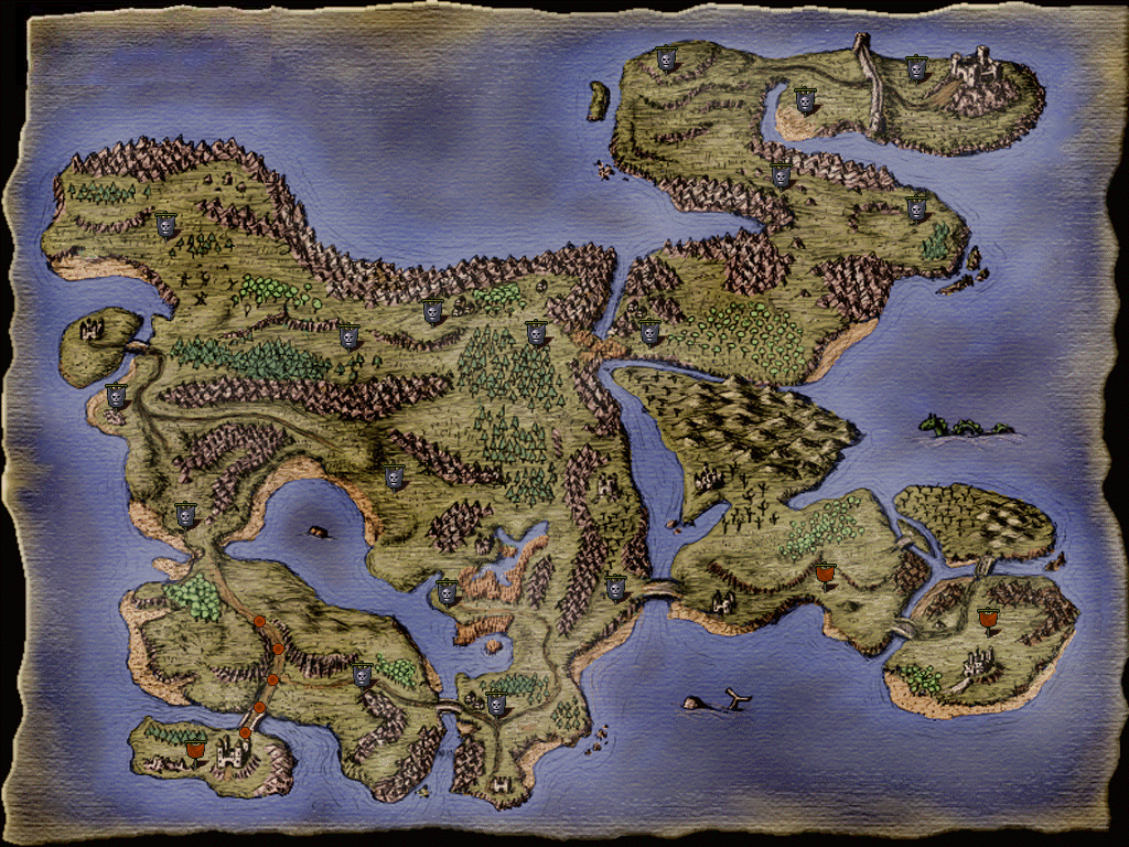 Карта королевства