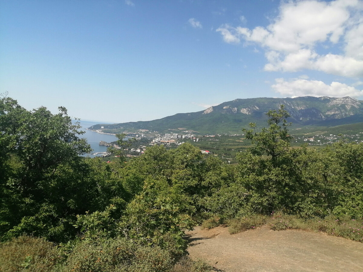 Вид на Гурзуф